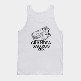 Funny Grandpasaurus: Cool Grandpa Dinosaur Gifts Tank Top